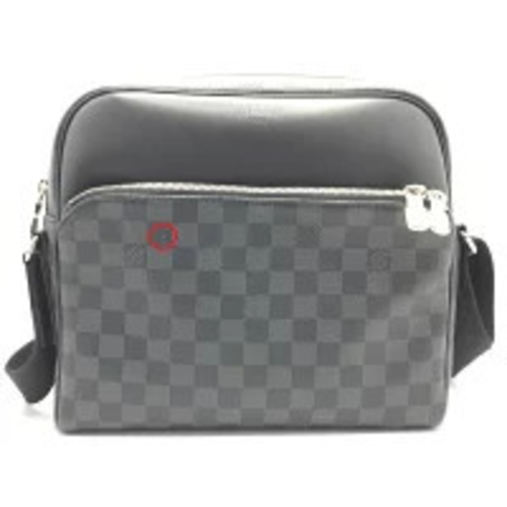 Louis Vuitton Damier Messenger Graphite Bag Black Dayton